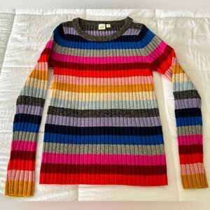 Gap Rainbow Knit Sweater